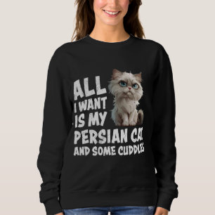 Camiseta Gato Persa, TUDO O QUE EU QUERO É MEU GATO PERSO C