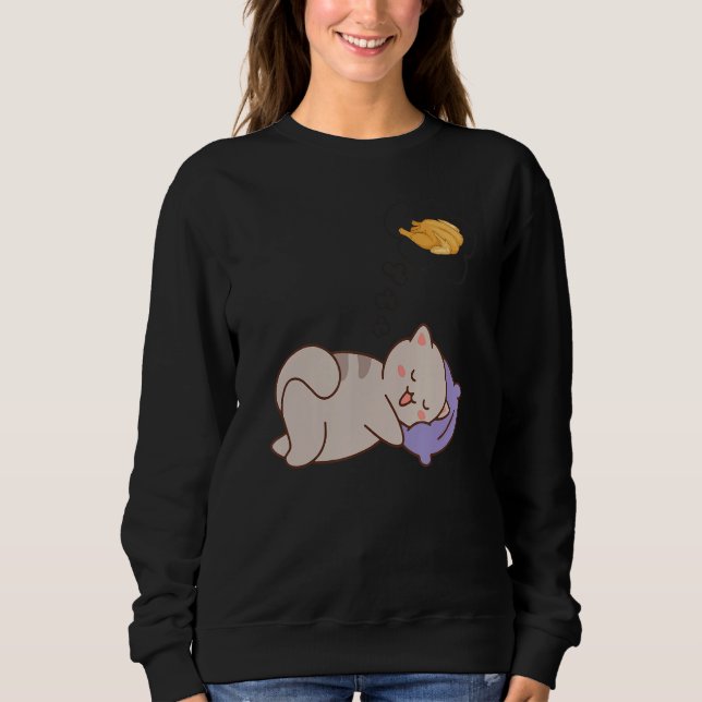 Camiseta Gato-peru Sonhando (Frente)