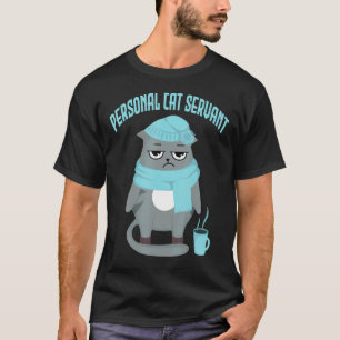 Camiseta Gato pessoal servo Gata mãe gato pai 1