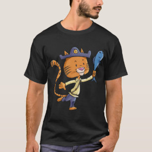 Camiseta Gato Pirata