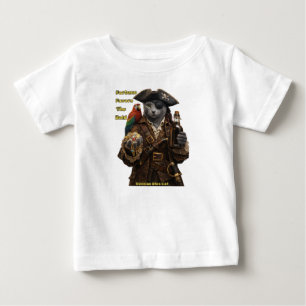Camiseta Gato Pirata Azul Russo – A Fortuna Favorece os Aud