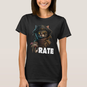 Camiseta Gato Pirata do Dia do Pi 3 14 Professor de Matemát