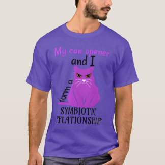 Camiseta gato pode abrir relação simbiótica com gordura de 