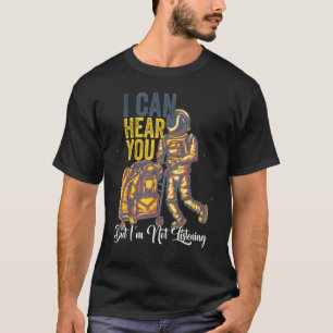 Camiseta Gato, posso ouvir-te, mas estou a ouvir a Menina G
