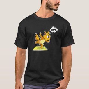 Camiseta Gato Preguiça Poses de Yoga Esportes Ginástica Ohm