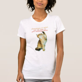 Camiseta Gato Preguiçoso De Gato Engraçado De Pão