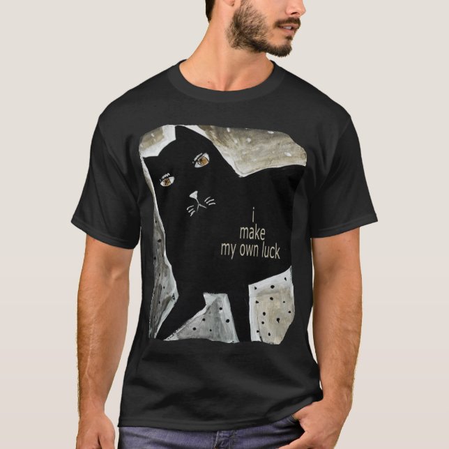 Camiseta Gato Preto (Frente)