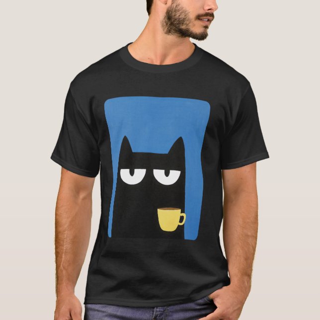 Camiseta Gato Preto (Frente)