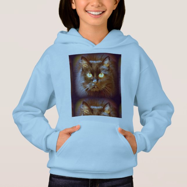 Camiseta gato preto (Frente)