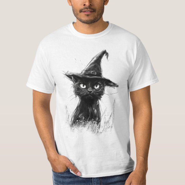 Camiseta Gato Preto (Frente)