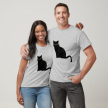 Camiseta Gato Preto