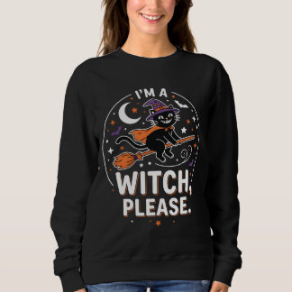 Camiseta Gato Preto Bruxo de Halloween.