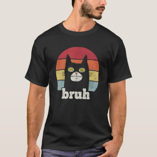 Camiseta Gato Preto Diz u201CBruhu201D u2013 Gato Adorável 