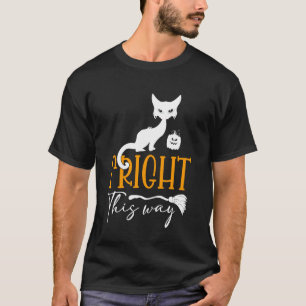 Camiseta Gato Preto do Halloween Fofinho Amantes - Gato Pre