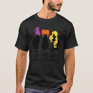 Camiseta Gato Preto É Só Um Montão De Hurrcus Purrcus