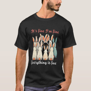 Camiseta Gato Preto Engraçado Bunny Orelhas de Coelhinho da