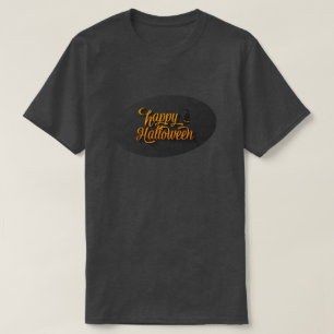 Camiseta Gato Preto Feliz Halloween