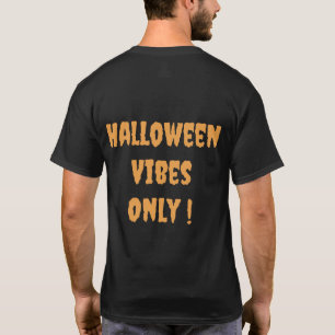 Camiseta Gato Preto Fofo Abóbora de Halloween Chapéu de Bru