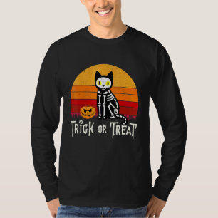Camiseta Gato Preto Gatinho ou Travessura