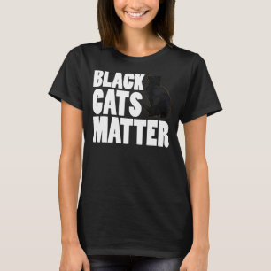 Camiseta Gato Preto Gato Gatinho Gato Pet Homens Escuros Ga