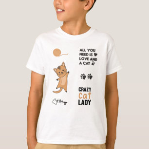 Camiseta Gato Preto Gato Vestido Pintar Ditos