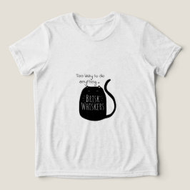Camiseta Gato preto preguiçoso
