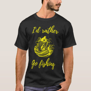 Camiseta Gato Preto Quebrado Olhando Para Peixe Tributar Os