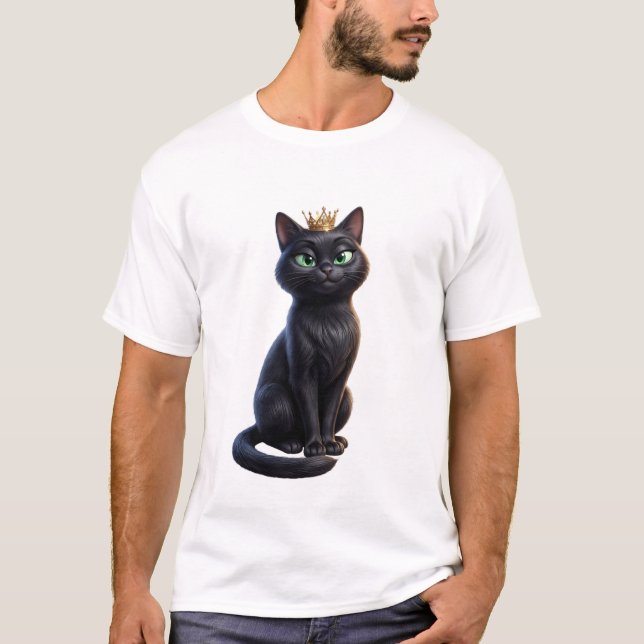 Camiseta Gato Preto Real (Frente)