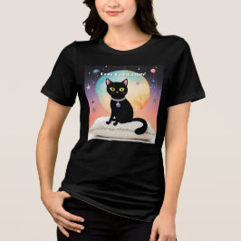 Camiseta Gato Preto - Vamos nos Sentir Confortáveis