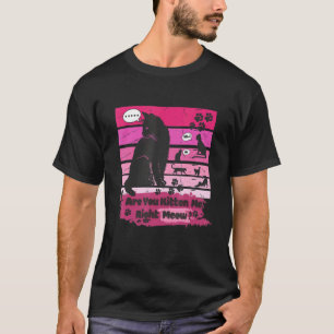 Camiseta Gato Preto Você Está Me Enfeitiçando Agora