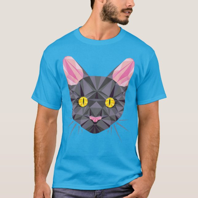 Camiseta Gato Prisma (Frente)