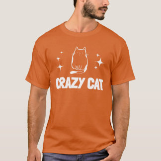 Camiseta Gato Proprietário Gato Pão Engraçado Gato Louco