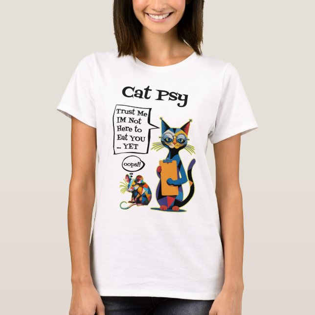 Camiseta Gato Psi (Frente)
