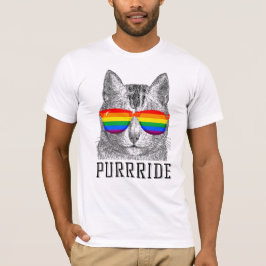 Camiseta Gato Purrride