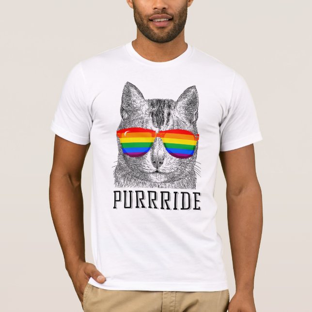 Camiseta Gato Purrride (Frente)
