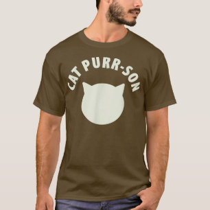 Camiseta Gato Purson Engraçado Para O Gato Lover
