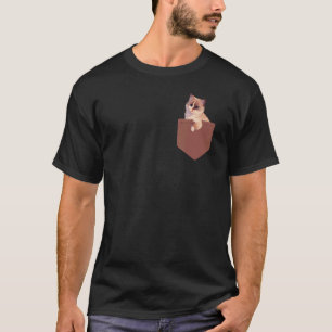 Camiseta Gato Ragdoll no Seu Bolso