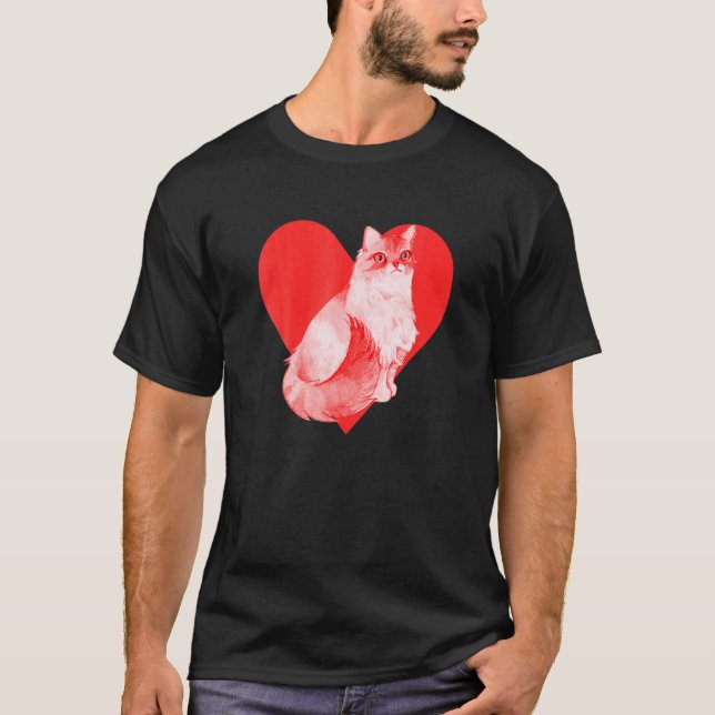 Camiseta Gato Ragmuffin (Frente)