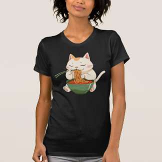 Camiseta Gato Ramen – Design Fofo de Amante de Anime de Mac