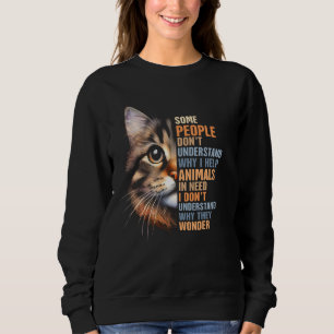 Camiseta Gato Resgate Algumas Pessoas não entendem por que