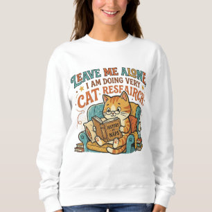 Camiseta Gato Retro Engraçado Lendo - Amantes de Livros Ant