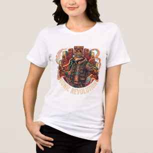 Camiseta Gato Revolução Sonora
