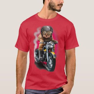 CAMISETA GATO RIDER