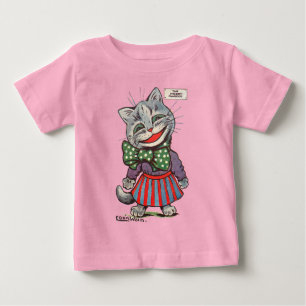 Camiseta Gato Rindo, Louis Wain