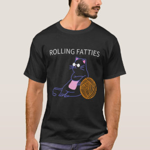 Camiseta Gato Rolando Gatos Gordos Gato Mãe do Gato