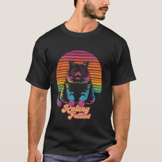 Camiseta Gato Rolando Gorduras Meme de Humor
