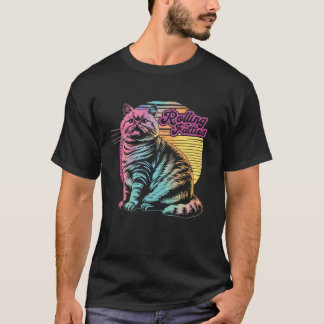 Camiseta Gato Rolando Gorduras Meme de Humor