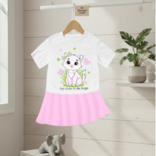 Camiseta Gato rosa fofo
