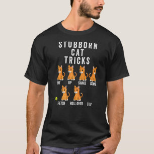 Camiseta Gato Ruivo Teimoso Engana Dono