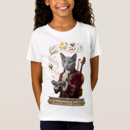 Camiseta Gato Russian Blue Vivaldi: Um Legado Vibrante